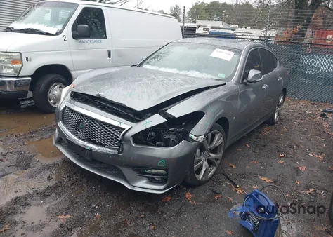 2015 Infiniti Q70 3.7 из США, поврежденный, VIN JN1BY1AP3FM542507